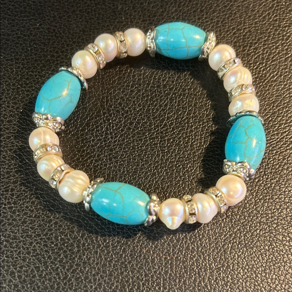 Turquoise Beaded Bracelet